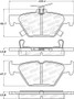 StopTech 16-21 WRX Street Brake Pads - Rear