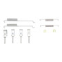 DFC Drum Brake Hardware Kit 370-59008