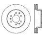 StopTech Sport Slotted Brake Rotor; Front Left 126.66057SL