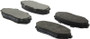 StopTech 308.05250 Street Brake Pads; Front with Shims and Hardware
