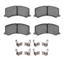 DFC HybriDynamic Brake Pads Hrdwr Kit 4000-0677-01