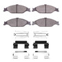 DFC HybriDynamic Brake Pads Hrdwr Kit 4000-0804-01