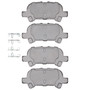 DFC 4000 HybriDynamic Brake Pads 4000-0828-00