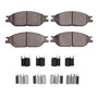 DFC HybriDynamic Brake Pads Hrdwr Kit 4000-0803-01