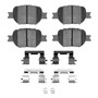 DFC HybriDynamic Brake Pads Hrdwr Kit 4000-0817-01