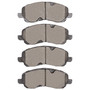 DFC HybriDynamic Brake Pads Hrdwr Kit 4000-0866-01