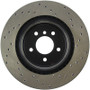 StopTech Sport Cross Drilled Brake Rotor; Rear Right 128.34080R