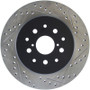 StopTech Sport Drilled & Slotted Brake Rotor; Rear Left 127.44105L