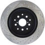 StopTech Sport Drilled & Slotted Brake Rotor; Rear Left 127.44105L