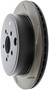 StopTech Sport Slotted Brake Rotor; Rear Left 126.47031SL