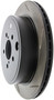 StopTech Sport Slotted Brake Rotor; Rear Left 126.47031SL