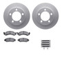 DFC GEOSPEC Coated Rotor- HD Brake Pad - Hardware 4212-99106