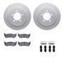 DFC GEOSPEC Coated Rotor- HD Brake Pad - Hardware 4412-54041