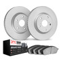 DFC GEOSPEC Rotors with 5000 Brake Pads 4502-63197