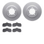 DFC GEOSPEC Rotors with 5000 Brake Pads 4502-47068