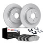 DFC Geospec Rotors with EURO 5000 Ceramic Brake Pads includes Hardware 4612-27003