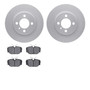 DFC Geospec Rotors with EURO 5000 Ceramic Brake Pads 4602-31000