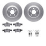 DFC Geospec Rotors with EURO 5000 Ceramic Brake Pads includes Hardware 4612-63048