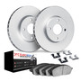 DFC Geospec Rotors with EURO 5000 Ceramic Brake Pads includes Hardware 4612-67004