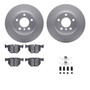 DFC Geospec Rotors with EURO 5000 Ceramic Brake Pads includes Hardware 4612-31086