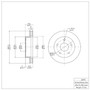 Disc Brake Rotor 600-40092