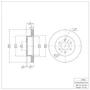 Disc Brake Rotor 600-40084