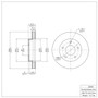 Disc Brake Rotor 600-48005