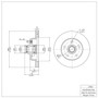 Disc Brake Rotor 600-47061