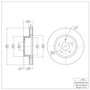 Disc Brake Rotor 600-52016
