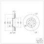 Disc Brake Rotor 600-46038