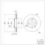 Disc Brake Rotor 600-47076