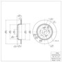 Disc Brake Rotor 600-59054
