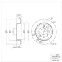 Disc Brake Rotor 600-59014