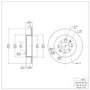 Disc Brake Rotor 600-59031