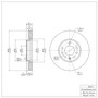 Disc Brake Rotor 600-65015