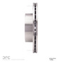 Disc Brake Rotor 600-72004