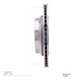 Disc Brake Rotor 600-75018