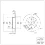 Disc Brake Rotor 600-76134