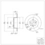 Disc Brake Rotor 600-76091
