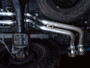 AWE Tuning AWE 0FG Exhaust with BashGuard for 3rd Gen Tacoma - Dual Chrome Silve