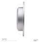 DFC GEOSPEC Coated Rotor - Blank 604-03048