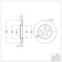 DFC GEOSPEC Coated Rotor - Blank 604-20013