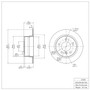 DFC GEOSPEC Coated Rotor - Blank 604-31039
