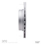 DFC GEOSPEC Coated Rotor - Blank 604-31035D