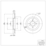DFC GEOSPEC Coated Rotor - Blank 604-54051