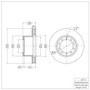 DFC GEOSPEC Coated Rotor - Blank 604-54112