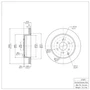DFC GEOSPEC Coated Rotor - Blank 604-67093