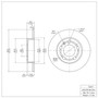 DFC GEOSPEC Coated Rotor - Blank 604-74019