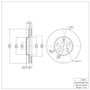 DFC GEOSPEC Coated Rotor - Blank 604-76055