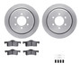 DFC Brake Rotor- HD Brake Pad - Hardware 6212-99534